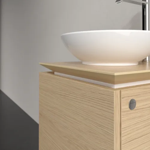 Bild von VILLEROY BOCH Legato Waschbeckenunterschrank, 1 Auszug, 450 x 380 x 500 mm, Nordic Oak / Nordic Oak #B56500VJ