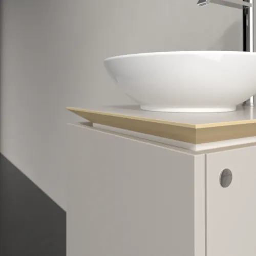 VILLEROY BOCH Legato Waschbeckenunterschrank, 1 Auszug, 450 x 380 x 500 mm, Soft Grey / Soft Grey #B56500VK, Bild 5