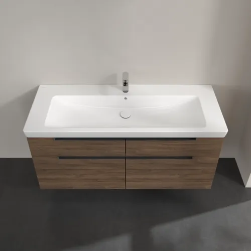 Bild von VILLEROY BOCH Subway 2.0 Waschbeckenunterschrank, 4 Auszüge, 1287 x 590 x 449 mm, Arizona Oak #A91610VH