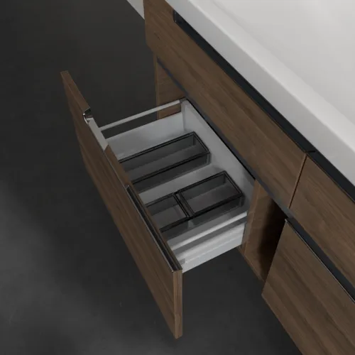 Bild von VILLEROY BOCH Subway 2.0 Waschbeckenunterschrank, 4 Auszüge, 1287 x 590 x 449 mm, Arizona Oak #A91610VH