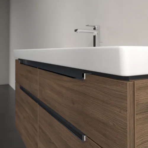 Bild von VILLEROY BOCH Subway 2.0 Waschbeckenunterschrank, 4 Auszüge, 1287 x 590 x 449 mm, Arizona Oak #A91610VH