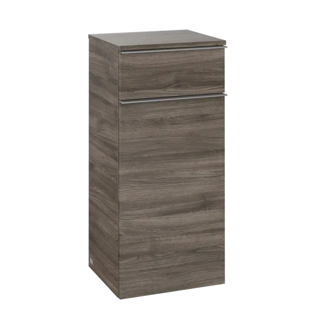 Зображення з  VILLEROY BOCH Venticello Side cabinet, 1 door, 1 drawer, 404 x 866 x 372 mm, Stone Oak / Stone Oak #A95011RK