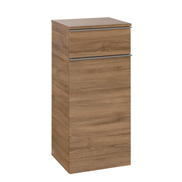 Зображення з  VILLEROY BOCH Venticello Side cabinet, 1 door, 1 drawer, 404 x 866 x 372 mm, Oak Kansas / Oak Kansas #A95011RH
