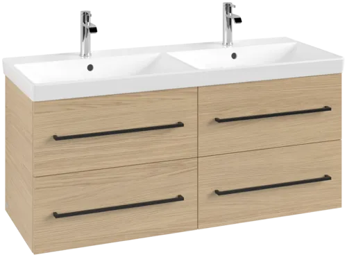 VILLEROY BOCH Avento Vanity unit, 4 pull-out compartments, 1180 x 514 x 484 mm, Nordic Oak #A89310VJ resmi