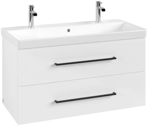 Obrázek VILLEROY BOCH Avento toaletní skříňka, 2 výsuvy, 976 x 514 x 484 mm, lesklá bílá #A89210VE