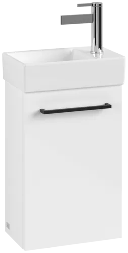 Obrázek VILLEROY BOCH Avento toaletní skříňka, 1 dvířka, 340 x 514 x 234 mm, lesklá bílá #A87610VE