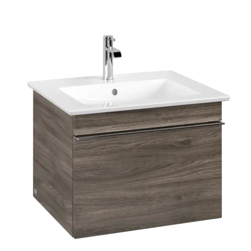 Picture of VILLEROY BOCH Venticello Vanity unit, 1 pull-out compartment, 553 x 420 x 502 mm, Stone Oak / Stone Oak #A93201RK