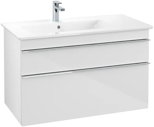 VILLEROY BOCH Venticello Vanity unit, 2 pull-out compartments, 953 x 590 x 502 mm, Glossy White / Glossy White #A92701DH resmi