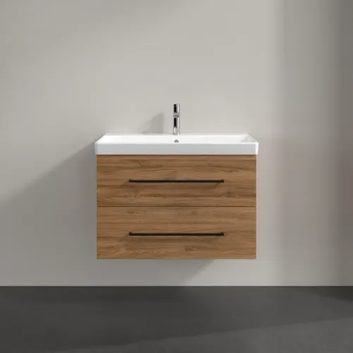 VILLEROY BOCH Avento Waschbeckenunterschrank, 2 Auszüge, 776 x 514 x 484 mm, Kansas Oak #A89110RH, Bild 3