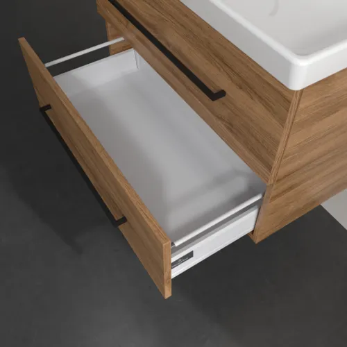 VILLEROY BOCH Avento Waschbeckenunterschrank, 2 Auszüge, 776 x 514 x 484 mm, Kansas Oak #A89110RH, Bild 6
