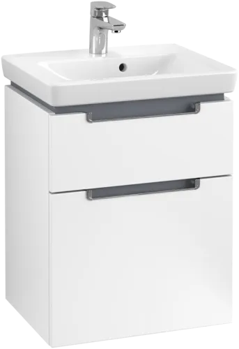 VILLEROY BOCH Subway 2.0 Vanity unit, 2 pull-out compartments, 485 x 590 x 379 mm, White Matt #A90710MS resmi