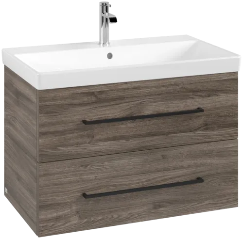VILLEROY BOCH Avento Vanity unit, 2 pull-out compartments, 776 x 514 x 484 mm, Stone Oak #A89110RK resmi