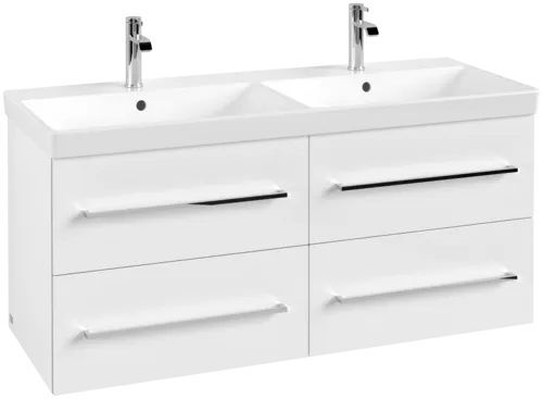 Obrázek VILLEROY BOCH Avento toaletní skříňka, 4 výsuvy, 1180 x 514 x 484 mm, Crystal White #A89300B4