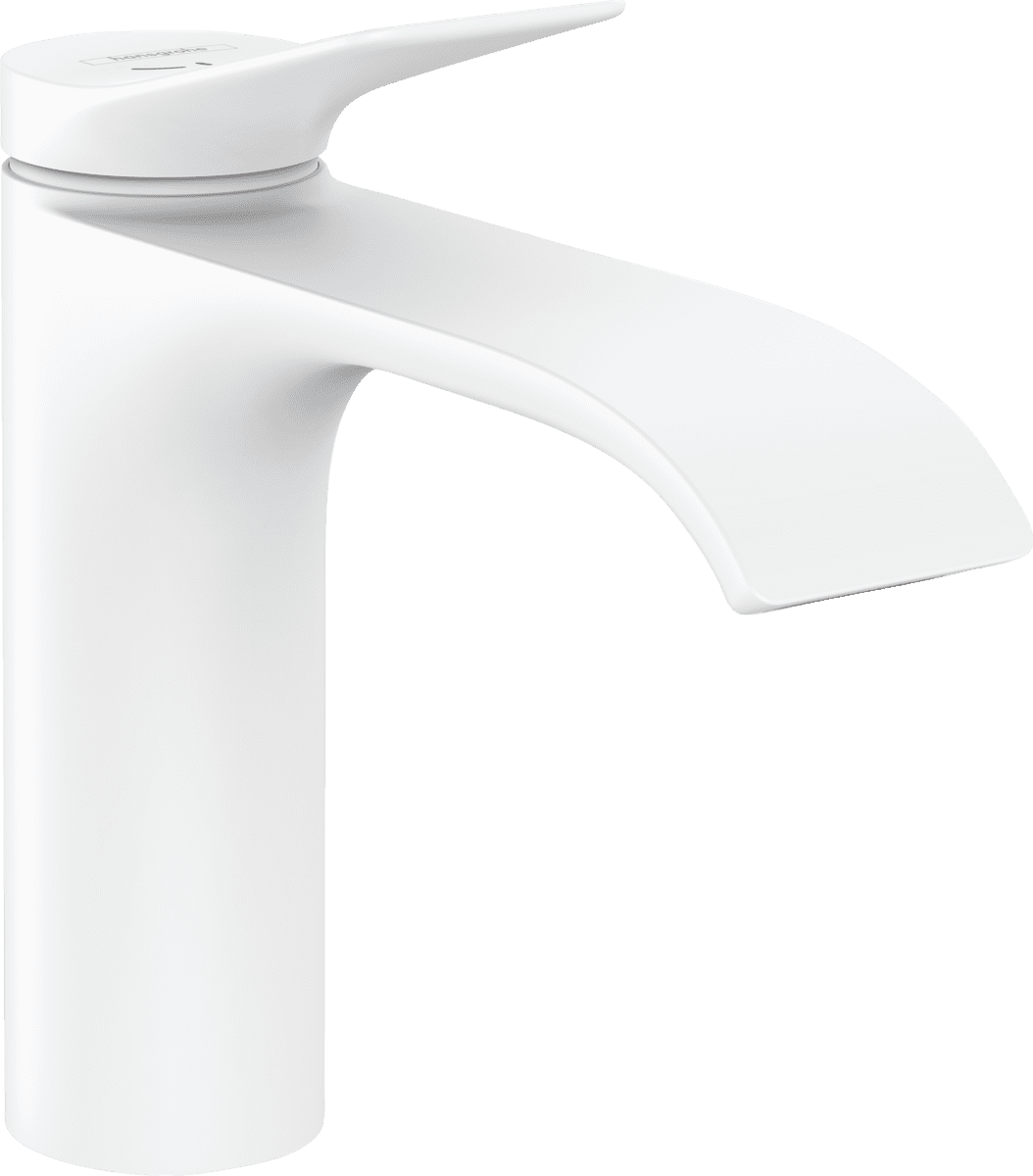 Picture of HANSGROHE Vivenis Single lever basin mixer 110 CoolStart without waste set #75024700 - Matt White