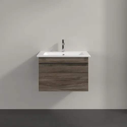 Bild von VILLEROY BOCH Venticello Waschbeckenunterschrank, 1 Auszug, 603 x 420 x 502 mm, Stone Oak / Stone Oak #A93301RK