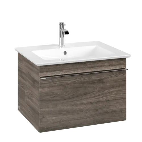 Picture of VILLEROY BOCH Venticello Vanity unit, 1 pull-out compartment, 603 x 420 x 502 mm, Stone Oak / Stone Oak #A93301RK