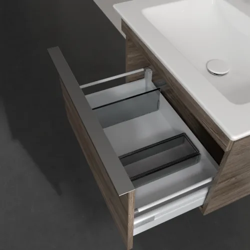 Bild von VILLEROY BOCH Venticello Waschbeckenunterschrank, 1 Auszug, 603 x 420 x 502 mm, Stone Oak / Stone Oak #A93301RK