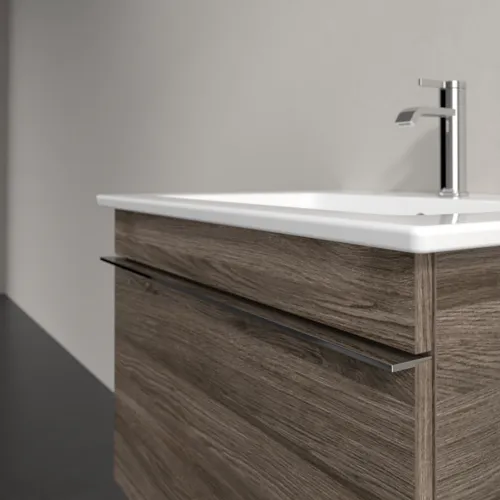Bild von VILLEROY BOCH Venticello Waschbeckenunterschrank, 1 Auszug, 603 x 420 x 502 mm, Stone Oak / Stone Oak #A93301RK
