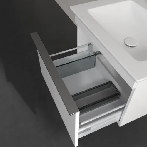 Bild von VILLEROY BOCH Venticello Waschbeckenunterschrank, 1 Auszug, 553 x 420 x 502 mm, White Matt / White Matt #A93201MS