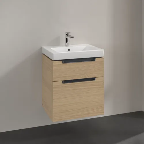 Bild von VILLEROY BOCH Subway 2.0 Waschbeckenunterschrank, 2 Auszüge, 537 x 590 x 423 mm, Nordic Oak #A90810VJ