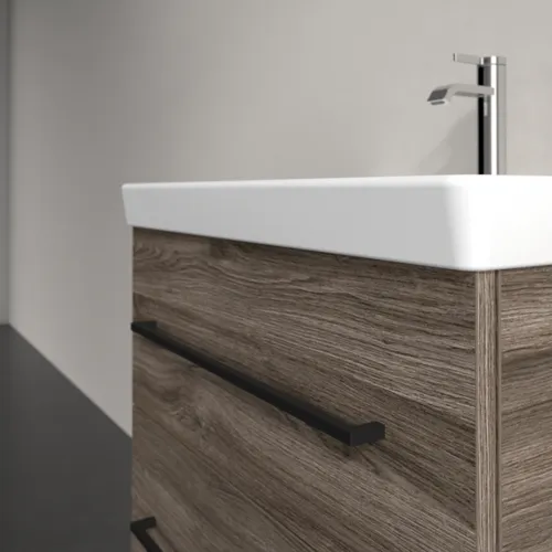 Bild von VILLEROY BOCH Avento Waschbeckenunterschrank, 2 Auszüge, 626 x 514 x 484 mm, Stone Oak #A89010RK