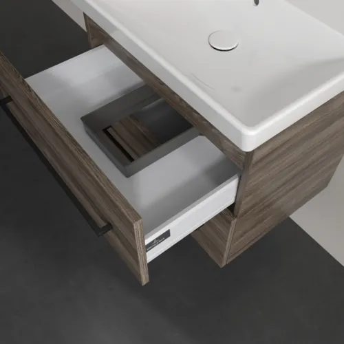 Bild von VILLEROY BOCH Avento Waschbeckenunterschrank, 2 Auszüge, 626 x 514 x 484 mm, Stone Oak #A89010RK