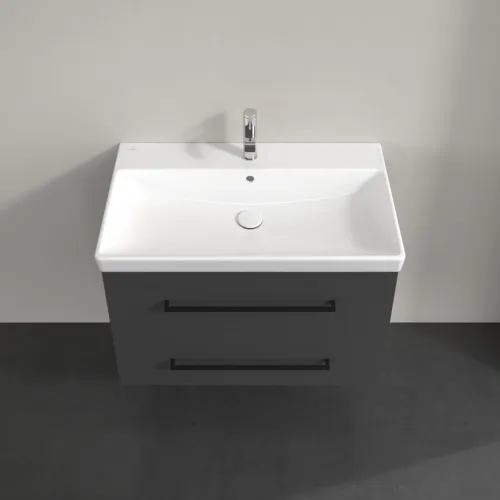VILLEROY BOCH Avento Waschbeckenunterschrank, 2 Auszüge, 776 x 514 x 484 mm, Graphite #A89110VR, Bild 4