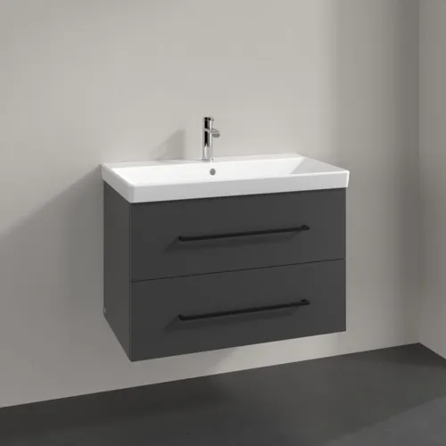 VILLEROY BOCH Avento Waschbeckenunterschrank, 2 Auszüge, 776 x 514 x 484 mm, Graphite #A89110VR, Bild 2