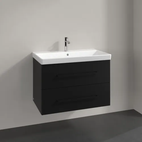 Bild von VILLEROY BOCH Avento Waschbeckenunterschrank, 2 Auszüge, 776 x 514 x 484 mm, Volcano Black #A89110VL