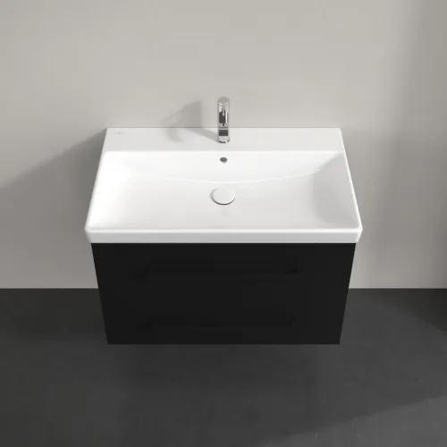 Bild von VILLEROY BOCH Avento Waschbeckenunterschrank, 2 Auszüge, 776 x 514 x 484 mm, Volcano Black #A89110VL