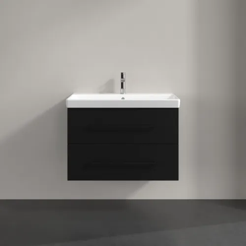 Bild von VILLEROY BOCH Avento Waschbeckenunterschrank, 2 Auszüge, 776 x 514 x 484 mm, Volcano Black #A89110VL