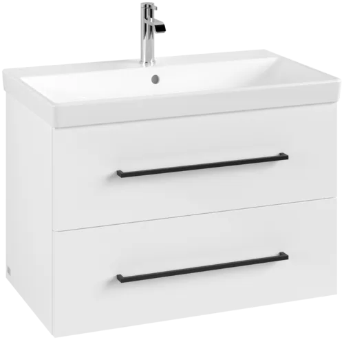 Зображення з  VILLEROY BOCH Avento Vanity unit, 2 pull-out compartments, 776 x 514 x 484 mm, Brilliant White #A89110VE
