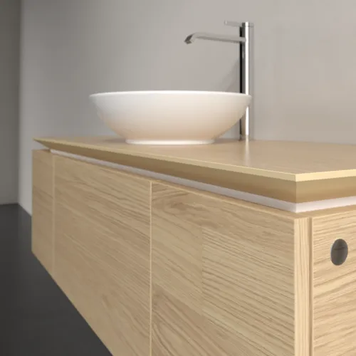 Bild von VILLEROY BOCH Legato Waschbeckenunterschrank, 3 Auszüge, 1200 x 380 x 500 mm, Nordic Oak / Nordic Oak #B57700VJ