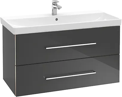 VILLEROY BOCH Avento Vanity unit, 2 pull-out compartments, 980 x 514 x 484 mm, Crystal Grey #A89200B1 resmi