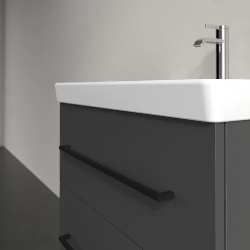 Picture of VILLEROY BOCH Avento Vanity unit, 2 pull-out compartments, 626 x 514 x 484 mm, Graphite #A89010VR