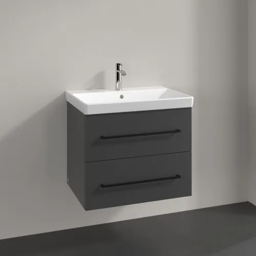 Picture of VILLEROY BOCH Avento Vanity unit, 2 pull-out compartments, 626 x 514 x 484 mm, Graphite #A89010VR