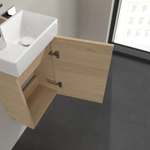 Obrázek VILLEROY BOCH Avento toaletní skříňka, 1 dvířka, 340 x 514 x 234 mm, severský dub #A87601VJ
