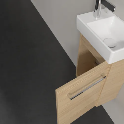 Obrázek VILLEROY BOCH Avento toaletní skříňka, 1 dvířka, 340 x 514 x 234 mm, severský dub #A87601VJ