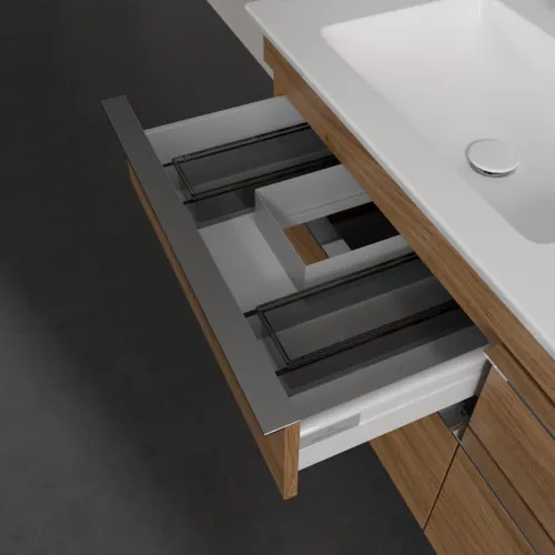 Bild von VILLEROY BOCH Venticello Waschbeckenunterschrank, 4 Auszüge, 1253 x 590 x 502 mm, Kansas Oak / Kansas Oak #A93001RH