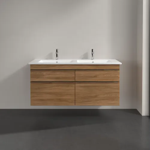 Bild von VILLEROY BOCH Venticello Waschbeckenunterschrank, 4 Auszüge, 1253 x 590 x 502 mm, Kansas Oak / Kansas Oak #A93001RH