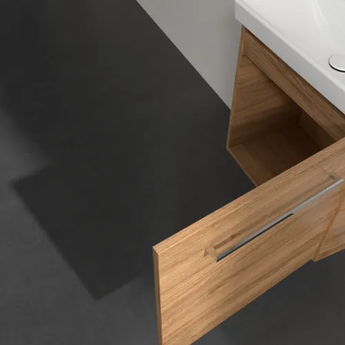 Bild von VILLEROY BOCH Avento Waschbeckenunterschrank, 1 Tür, 526 x 514 x 384 mm, Kansas Oak #A88801RH