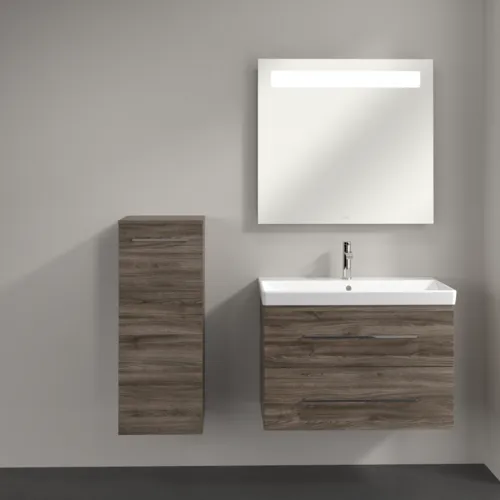 Bild von VILLEROY BOCH Avento Seitenschrank, 1 Tür, 347 x 888 x 405 mm, Stone Oak #A89500RK