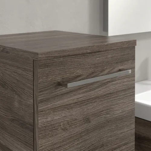 Bild von VILLEROY BOCH Avento Seitenschrank, 1 Tür, 347 x 888 x 405 mm, Stone Oak #A89500RK