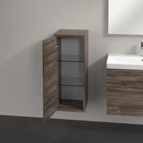 Bild von VILLEROY BOCH Avento Seitenschrank, 1 Tür, 347 x 888 x 405 mm, Stone Oak #A89500RK