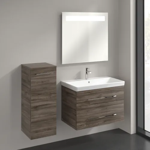 Bild von VILLEROY BOCH Avento Seitenschrank, 1 Tür, 347 x 888 x 405 mm, Stone Oak #A89500RK