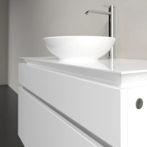 Bild von VILLEROY BOCH Legato Waschbeckenunterschrank, 2 Auszüge, 1000 x 550 x 500 mm, Glossy White / Glossy White #B57200DH