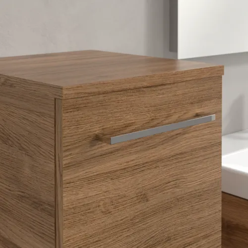 VILLEROY BOCH Avento Seitenschrank, 1 Tür, 347 x 888 x 405 mm, Kansas Oak #A89500RH, Bild 5