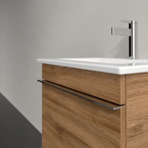Bild von VILLEROY BOCH Venticello Waschbeckenunterschrank, 1 Auszug, 466 x 420 x 425 mm, Kansas Oak / Kansas Oak #A93101RH