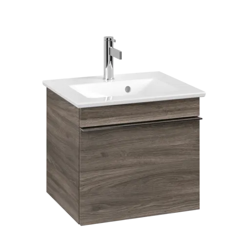 Picture of VILLEROY BOCH Venticello Vanity unit, 1 pull-out compartment, 466 x 420 x 425 mm, Stone Oak / Stone Oak #A93101RK