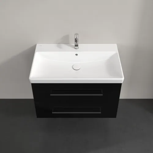 Bild von VILLEROY BOCH Avento Waschbeckenunterschrank, 2 Auszüge, 780 x 514 x 484 mm, Crystal Black #A89100B3